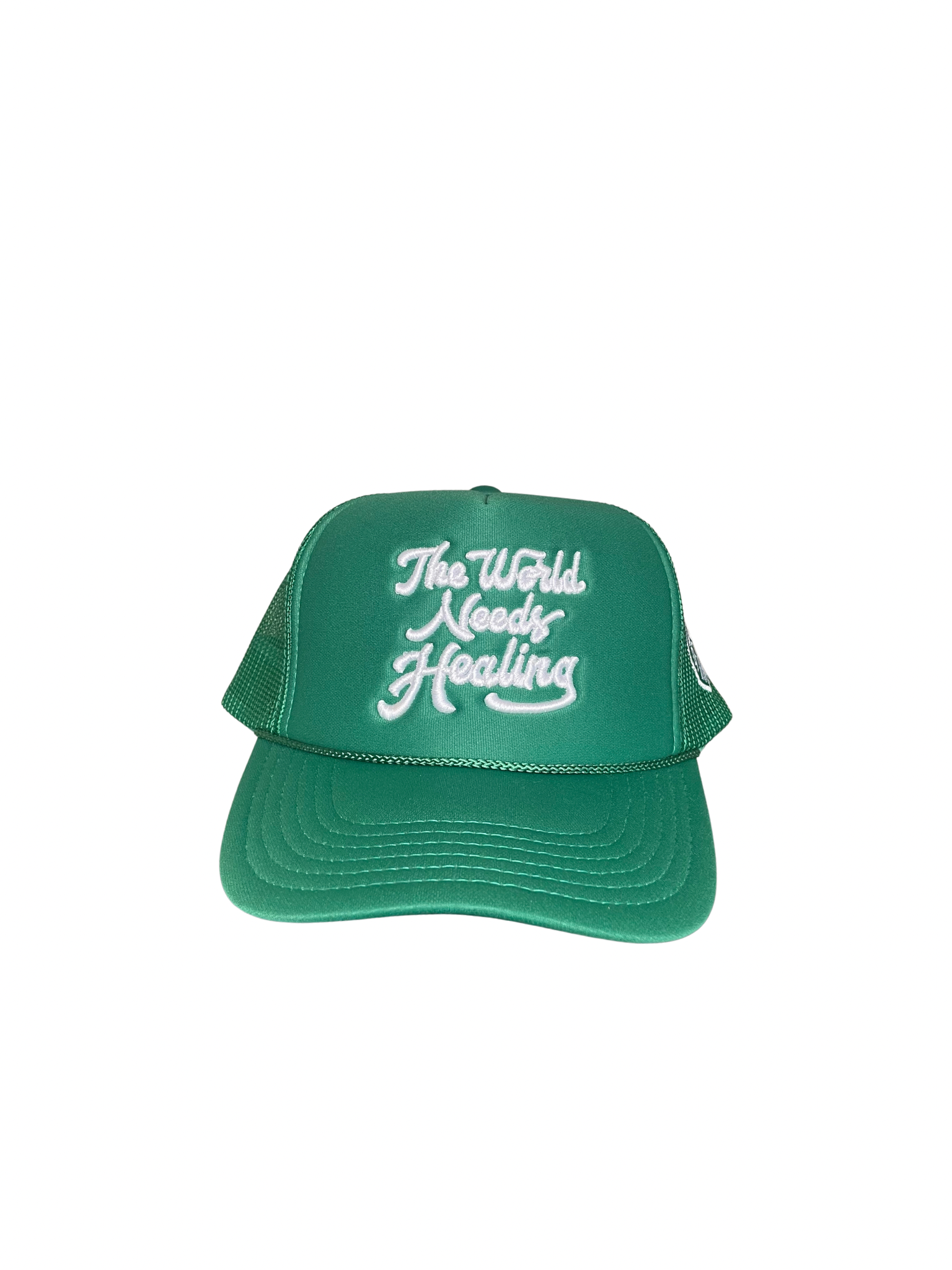 World Needs Healing Trucker Hat