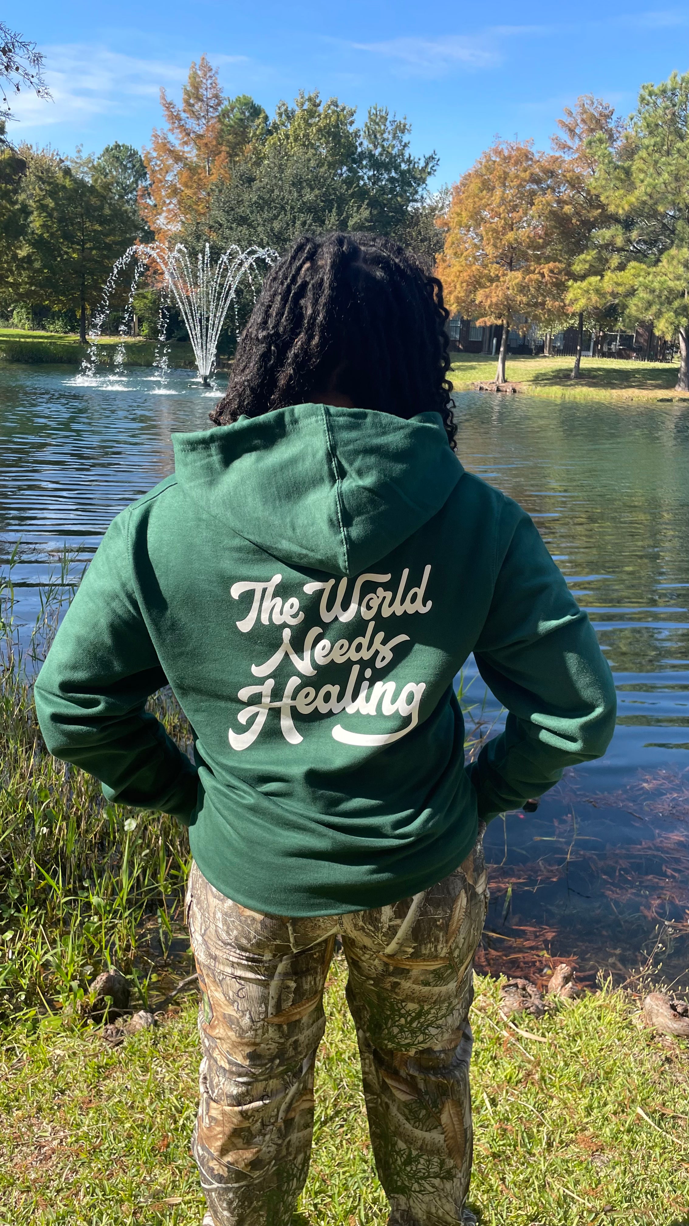 Green Peace of Mind Hoodie