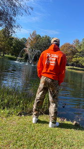 Orange Peace of Mind Hoodie